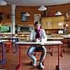 Ganz so leer war die Klasse nicht bei Espen Rechtsteiners erstem Schultag nach dem Lockdown. Aber im Gebäude sei es gespenstisch ruhig ...