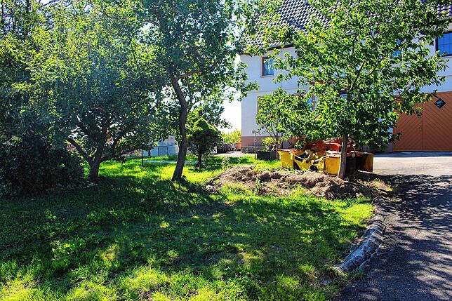 Der Hof an den Immenhöfen 1: Genau an dieser Stelle soll der Stand mit der Kartoffel-Vermarktung entstehen.