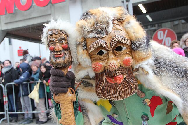 Prägend für die Bad Säckinger Fasnacht ist die Figur des Maisenhardt-Joggele. Sie sind auf dem Fasnachtsmändigumzug auch wieder dabei.