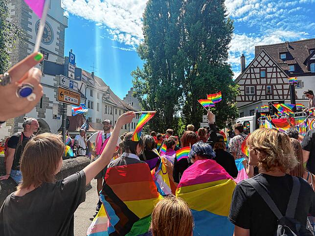 Bild 7: So bunt war der 3. Überlinger CSD