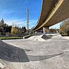 Mittlerweile ist der Skateplatz unter der Brücke zu einer modernen und soliden Anlage geworden. Bis im Dezember sollen die Arbeiten ...