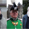 Sie waren am Nachmittag der öffentlichen Trauerfeier im Salemer Schlosshof (von links): Marianne Meckler, Wolfgang Kunle und Winfried Böhm.