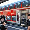 Am Mittwoch, 14. Juni, um 16.50 Uhr stehen bei der Schwarzwaldbahn auf Gleis 2 in Villingen die Türen für die Passagiere in Richtung ...