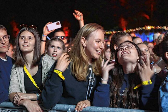 Bild 17: Das große Finale! Mit dem Auftritt von Lea endet das Campus-Festival 2024