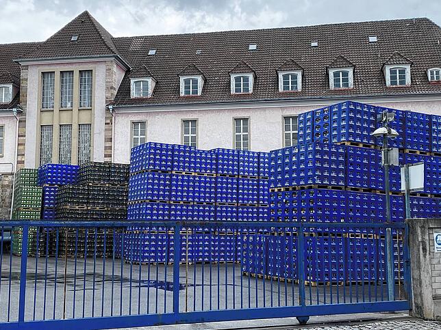 Die Fürstenberg Brauerei in Donaueschingen.