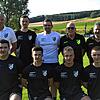 Die Trainer und Zugänge beim Landesligisten FC Gutmadingen: (hinten von links), Trainer Andreas Holdermann, Torwarttrainer Markus ...