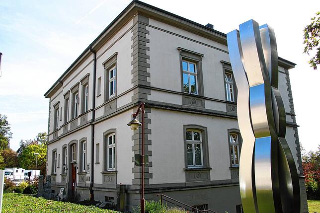 Die Artothek ist in der Villa Bosch untergebracht.
