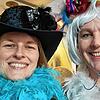 Sabine Vöckt mit Christine Zipser...