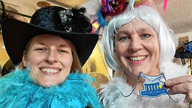 Sabine Vöckt mit Christine Zipser...