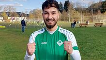 Furkan Bak von der DJK Villingen, Torschütze des &bdquo;Tor des Monats März&ldquo;