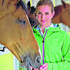 Lisa Müller startet im August beim Internationalen Reitturnier in der Dressur. Bild: Escon