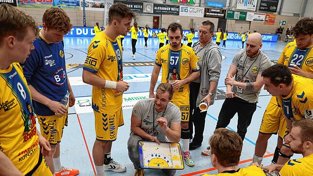 Die Drittliga-Handballer der HSG Konstanz um Trainer Jörg Lützelberger starten ihre Mission direkter Wiederaufstieg.