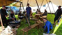 Authentisches Lagerleben wird der Seehaufen am bevorstehenden Wochenende 24./25. Mai im und am Kehlhof in Bermatingen zeigen. Das ...