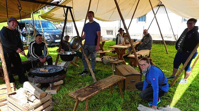 Authentisches Lagerleben wird der Seehaufen am bevorstehenden Wochenende 24./25. Mai im und am Kehlhof in Bermatingen zeigen. Das ...