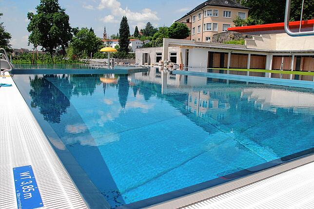 Das 1937 eröffnete Gartenstrandbad wurde 2008 umfassend saniert.