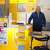 Robert Mick hat 13 Monate lang in den Räumen seines Geschäft für Reha- und Sanitätstechnik die Tengener Postagentur betrieben. ...