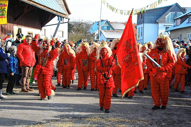 Bild 35: Die besten Bilder zum 60-jährigen Jubiläum des Narrenvereins Kuckucks I-Hager aus Bambergen