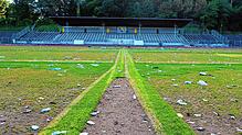 Im Konstanzer Bodenseestadion soll ein neuer Rasen verlegt werden. Sportveranstaltungen können hier gerade nicht stattfinden.