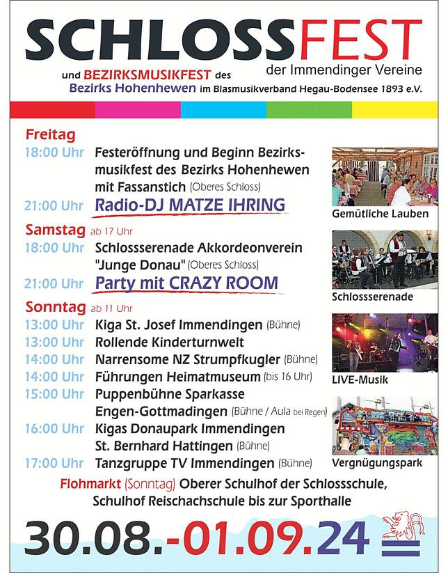 Bild 3: Schlossfest Immendingen: Fest der Vereine lockt ans Obere Schloss