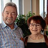 Anita und Werner Baumgartner zeigten sich von der Veranstaltung und Rosa begeistert.