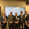 Unterstützer und Initiatoren der &bdquo;Wasserstoffregion Schwarzwald-Baar-Heuberg&ldquo; beim Kick off (von links): Minister Guido ...