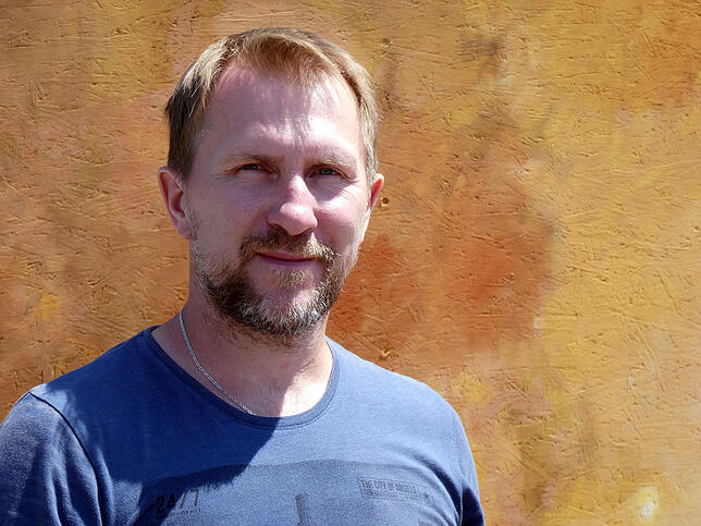 Der 3D-Künstler Nikolaj Arndt.
