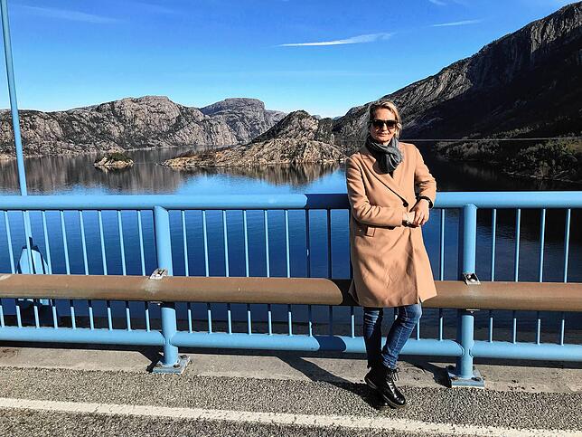 Die Berliner Journalistin Britta Marks ist auf Spurensuche nach der Identität der Isdal-Frau, die vor mehr als 50 Jahren in Norwegen tot ...
