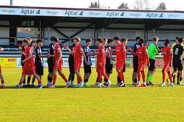 Bild 23: Die U17 des SC Freiburg zu Gast im Friedengrund: Das sind unsere Bilder!