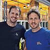 Andreas Zaugg (links) und Alexander Dubsky haben das Unternehmen LuckyShrimp gegründet.