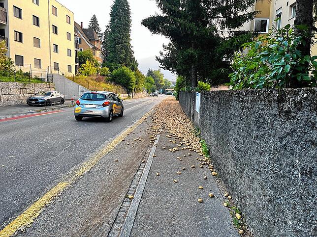 Gegen 9 Uhr konnte die Straße wieder freigegeben werden.