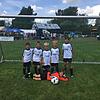 Der Wolterdinger Fußballclub freut sich über diese Bambini: Von links Jannik, Severin, Maximilian, Konstantin, Lea und liegend Hannes.