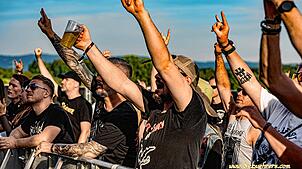 Das Nordrock-Open-Air sorgte vergangenes Jahr für viel Begeisterung bei den Metal-Fans. Foto: Annika Leisinger-Brandl