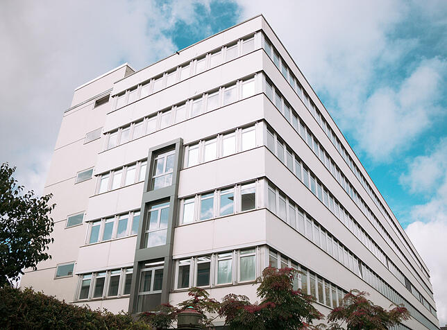 Das Gebäude auf dem Siemens-Areal, in dem das Treibhaus untergebracht ist. In allen fünf Gebäude sollen Gründer und andere Unternehmen ...