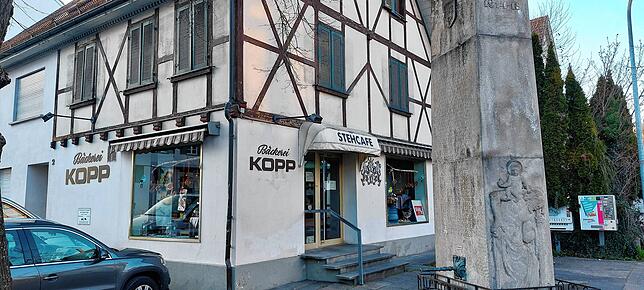 Die Wollmatinger Filiale der Bäckerei Kopp. Das Haupthaus steht in Dettingen.