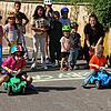 „Auf die Plätze, fertig, los“ – Vorfahrt für Bobbycars in der Bergstraße in Waldshut. Für vier Stunden mussten sich die Kinder keine ...