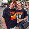 Monika Gläser (links) bekam die Konzertkarten zum Geburtstag. Gemeinsam mit ihrer Tochter Marie-Sophie kam sie aus Ludwigsburg nach ...
