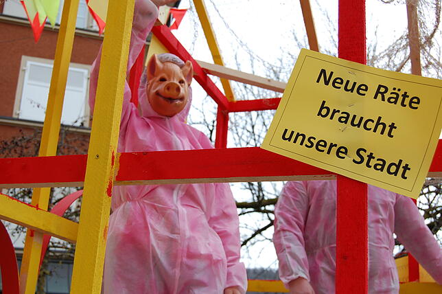 Bild 28: Bilder vom Fasnachtsumzug in Laufenburg (2)