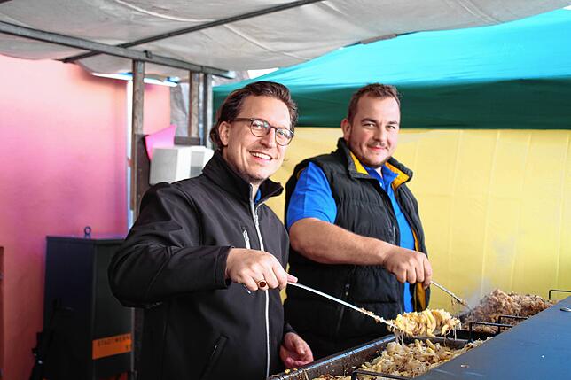 Bild 25: Bilder vom Straßenfest am Schweizer Feiertag (1)