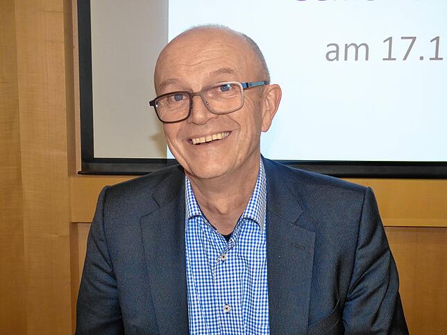 Rickenbachs Bürgermeister Dietmar Zäpernick befürwortet die Errichtung eines Bürgerwindrades auf dem Hoheneck.