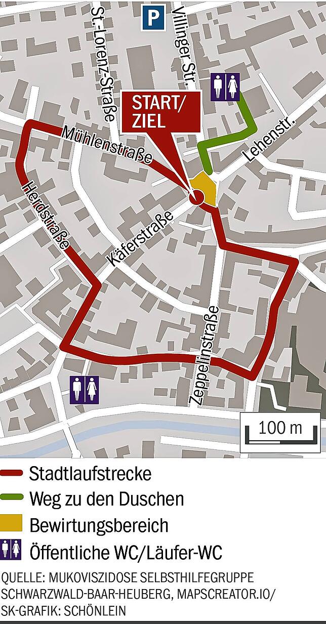 Bild 1: Stadtlauf Donaueschingen 2025: Wie kann man sich anmelden und wohin gehen die Spenden?