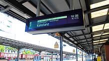 Nichts ging in Richtung Konstanz: Wegen des Lokführerstreiks waren am Mittwoch und Donnerstag die Verbindungen der Schwarzwaldbahn von ...