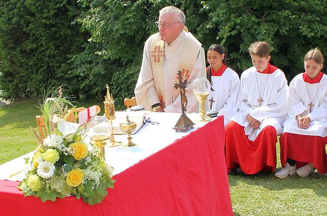 Pfarrer im Ruhestand Willi Kirchmann freue sich über die warmherzigen Worte und Glückwünsche zum Jubiläum.