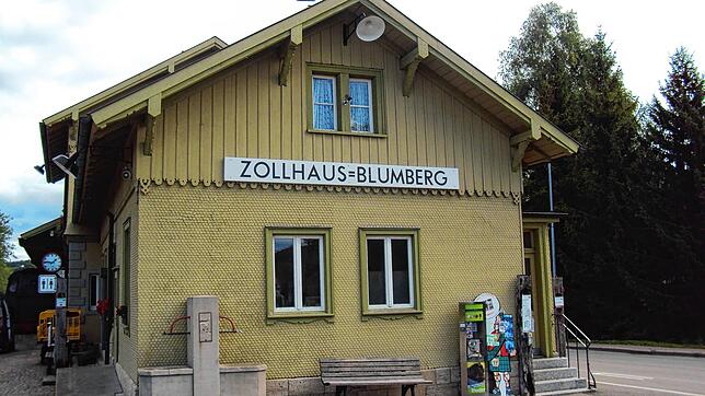 Die Interessengemeinschaft setzt sich für den Erhalt der Museumsbahn ein. Das Bild zeigt den Bahnhof in Blumberg-Zollhaus.