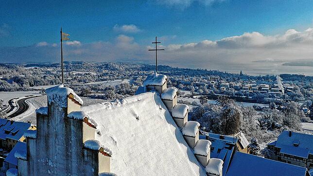 Bild 38: Was für ein Wintereinbruch am Bodensee: Die schönsten Schnee-Bilder vom Wochenende