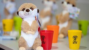 Ein Gefängnismaskottchen namens Toni. (Archivbild)