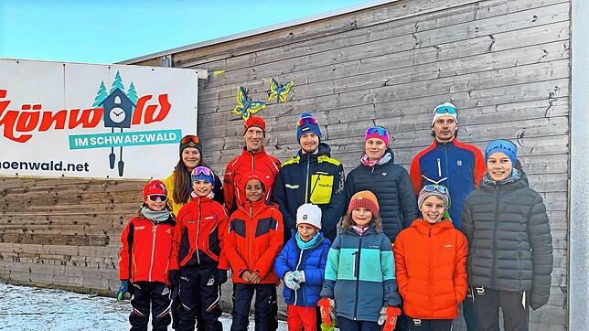 Das erfolgreiche Team der Skizunft Brend bei den Schwarzwaldmeisterschaften. Bild: Verein