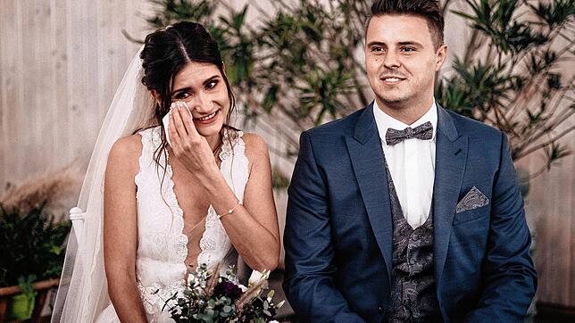 Eine Traumhochzeit noch kurz vor dem Lockdown erlebten Jennifer und Andreas Falkus.