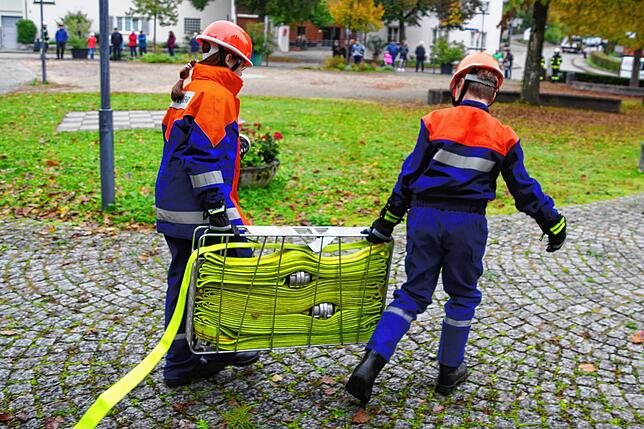 Bild 14: Alle Bilder von der Generalprobe der Jugendfeuerwehren aus Radolfzell (1/3)