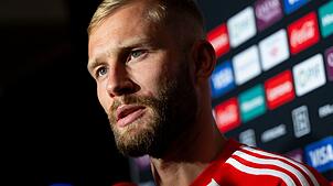 «Ein großartiger Spieler»: Bayern-Profi Konrad Laimer über Nick Woltemade.