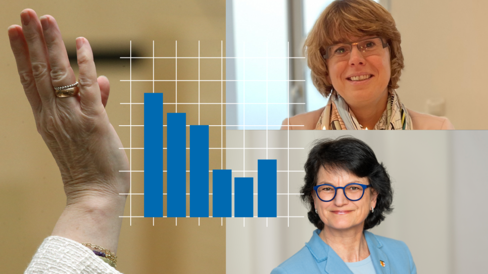 Ute Seifried und Monika Laule gehören zu den wenigen Bürgermeisterinnen in Baden-Württemberg.